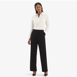 MM Lafleur Straight Leg Black Women's Trousers